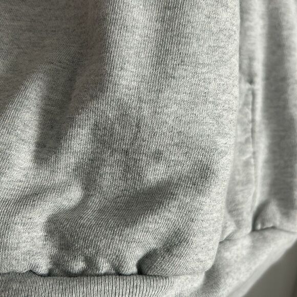 APTHCRY Logo Heavyweight Hoodie Streetwear Gray Size L - Picture 2 of 5